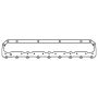 Cometic Gasket C4925 Cometic Porsche M28.01-04/M44.11-12/M44.40/M44.51-52 944 .018in AFM Camshaft Housing Gskt