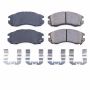 PowerStop 17-470 PowerStop - Z17 Low-Dust Ceramic Brake Pads with Hardware