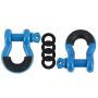 Borne Off-Road BNDR-BL Borne D-Ring Shackle Set Blue