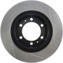 Stoptech 126.44129SR Power Slot 05-09 Toyota Tacoma/03-09 4 Runner Slotted Right Front Rotor