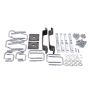 Hellwig 11-19 Chevy Silv 2500HD Hardware Kit for Load Pro Multi Leaf 2500lb/3500lb Helper Springs