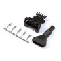 Haltech HT-030312 Bosch 5 Pin Junior Timer Female Connector Plug & Pins