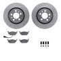 Dynamic Friction 7512-74028 Rotor Kit