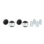 Whiteline W53407 Plus 94-05 Audi A4 / 96-05 VW Passat MK5 Front Control Arm-Upper Inner Bushing Kit