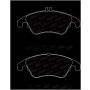 StopTech 10-16 Mercedes E350 Street Performance Front Brake Pads