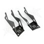Rigid Industries Jeep JK - Double A-Pillar Mount - Mounts 2 sets of Dually/D2
