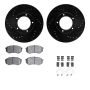 Dynamic Friction 8512-76072 Rotor Kit