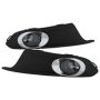 SPYDER 5076212 OEM Style Fog Lights W/Switch - Smoke