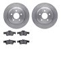 Dynamic Friction 6502-63356 Rotor Kit
