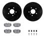 Dynamic Friction 8512-11000 Rotor Kit
