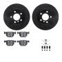 Dynamic Friction 8612-31113 Rotor Kit