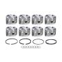 Wiseco K634M875 Piston Set, Honda, K24, 87.50 mm Bore, Sport Compact, Set of 4