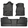 HUSKY LINERS HSK98231 15-   GM 2500HD Crew Cab Floor Liners Black
