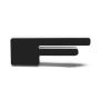 Oracle Lighting 3141-F-005 Universal Illuminated LED Letter Badges - Matte Black Surface Finish - F
