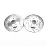 PowerStop AR85103XPR PowerStop Evolution Performance Drilled, Slotted & Plated Brake Rotor Pair