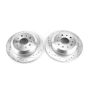 PowerStop AR8389XPR PowerStop Evolution Performance Drilled, Slotted & Plated Brake Rotor Pair