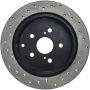 Stoptech 128.44041L Drilled Sport Brake Rotor