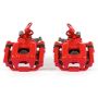 PowerStop S6384 Red Powder Coated Calipers
