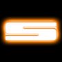 Oracle Lighting 3140-S-005 Universal Illuminated LED Letter Badges - Matte White Surface Finish - S