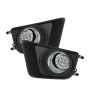 SPYDER 5075154 LED Fog Lights w/Switch - Clear
