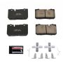 PowerStop Z23-665 PowerStop - Z23 Daily Driver Carbon-Fiber Ceramic Brake Pads with Hardware Kit