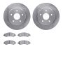 Dynamic Friction 6502-42099 Rotor Kit