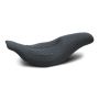 Mustang Motorcycle 76983 Mustang 97-07 Harley Electra Glide, Rd Glide Fastback 1PC Seat w/ Diamond Stitch - Black