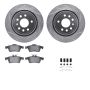 Dynamic Friction 7512-65018 Rotor Kit