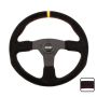 GRANT GRT8547 Suede Series Steering Wh eel 13.75 Dia. 1in Dish