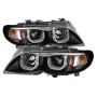SPYDER 5031877 Projector Headlights 1PC - 3D Halo - Black