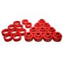 Energy Suspension 95-99 GM Tahoe/Yukon/Denali 2WD/4WD Red Body (Cab) Mount Set