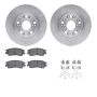 Dynamic Friction 6512-75043 Rotor Kit