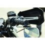 Kuryakyn 6673 Dillinger Grips Dual Cable Satin Black