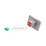 QUICKCAR RACING PRODUCTS QRP71-367 Plug Deutsch 6 Pin Receptacle w/Flange