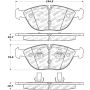 Stoptech 308.06820 Street Touring Brake Pads