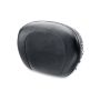 Mustang Motorcycle 75636 Mustang Honda Standard Tall Sissy Bar Pad (12 inch X 9 inch) w/Studs - Black