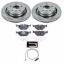 PowerStop TDSK581 Track Day Spec High-Performance Brake Pad and Rotor Kit
