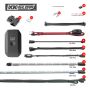 XKGLOW XK-UTV-ADV XK Glow Tube + 18xPods Million Color XKCHROME App Controlled Offroad UTV Kit 2x24In Tube + 14x12In