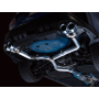 AWE Tuning 3020-42979 2022+ VB Subaru WRX Track Edition Exhaust - Chrome Silver Tips