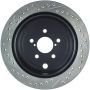 Stoptech 127.47031L Slotted & Drilled Sport Brake Rotor