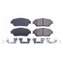 PowerStop 17-906A PowerStop - Z17 Low-Dust Ceramic Brake Pads with Hardware