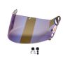 BELL HELMETS BEL2010205 Blue Mirror Shield SRV-8 3mm