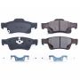 PowerStop 17-1498 PowerStop - Z17 Low-Dust Ceramic Brake Pads with Hardware