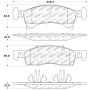 StopTech Sport Brake Pads w/Shims and Hardware - Front/Rear