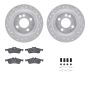 Dynamic Friction 7612-32001 Rotor Kit