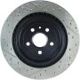 Stoptech 127.62119L Slotted & Drilled Sport Brake Rotor