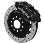 Wilwood 140-16781-D 63-87 C10/C15 Superlite 6p FNSL6R Brake Kit Drill/Slot DSE Spindle 13.06 Rotor - Black