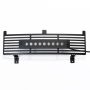 Putco 87195L 15-19 Chevy Silv HD SS Black Bar Design Bumper Grille Insert w/ Curved Flush 10in Light Bar