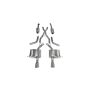 CORSA Performance 14459 Corsa 2011-2024 Dodge Durango 5.7L V8 Polished Sport Dual Rear Cat-Back Exhaust