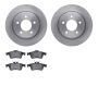 Dynamic Friction 6502-80200 Rotor Kit
